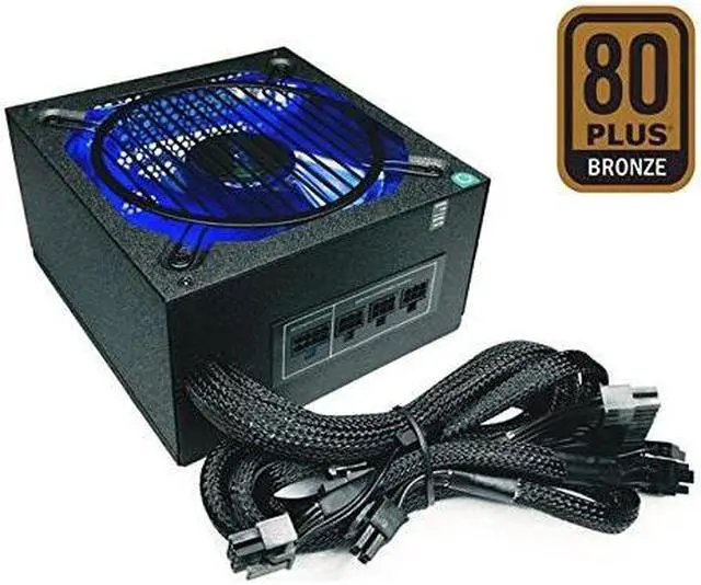 Alt view image 9 of 9 - APEVIA ATX-SN900W 900 W ATX12V v2.3 SLI CrossFire 80 PLUS BRONZE Certified Active PFC Power Supply