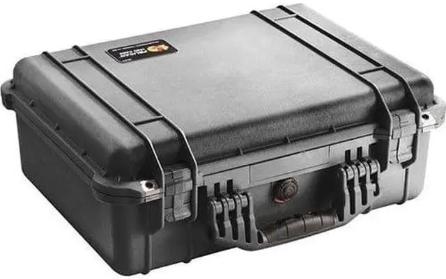 Alt view image 2 of 9 - Pelican - 1520-000-150 - Pelican 1520 Case - 15.8 Width x 7.4 Depth x 19.8 Length External Dimensions - Orange -
