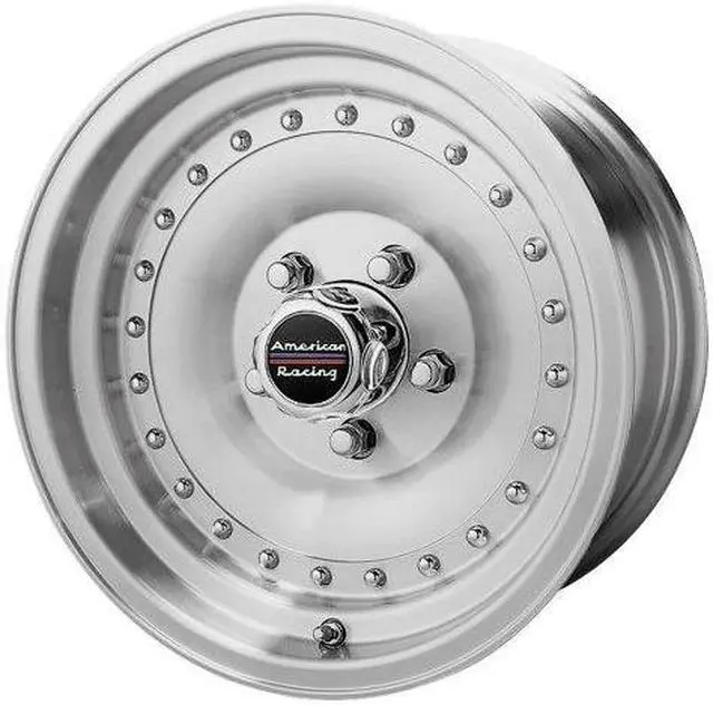 Alt view image 4 of 6 - American Racing AR61 Outlaw I Machined 15x7 5x120.7 -6mm (AR615761)