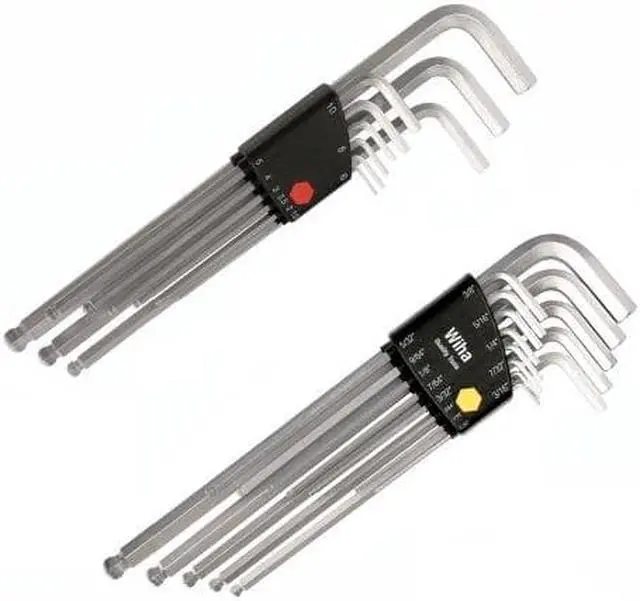 Alt view image 4 of 7 - Wiha 66993 22 Piece Ball End Hex L-Key Inch/Metric Set