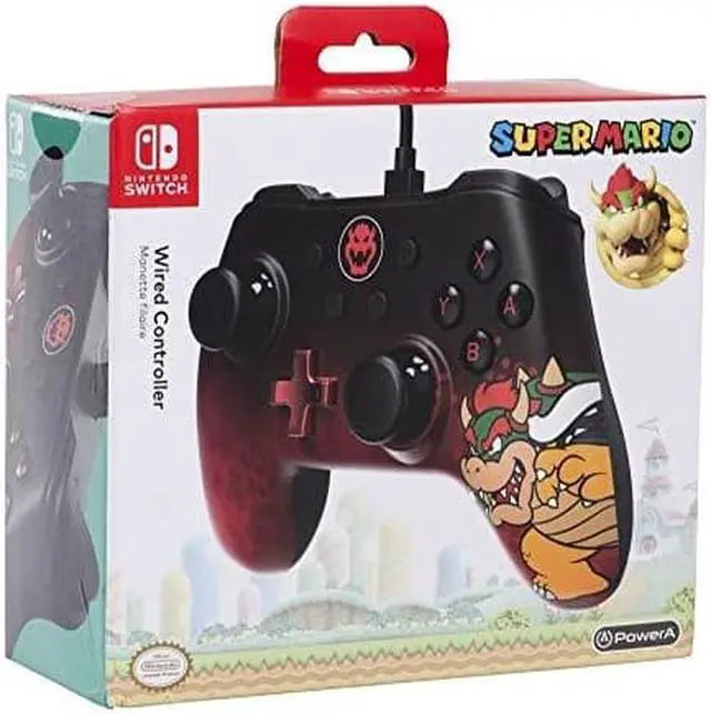 Alt view image 3 of 5 - PowerA 1506259-01 Wired Controller for Nintendo Switch - Bowser