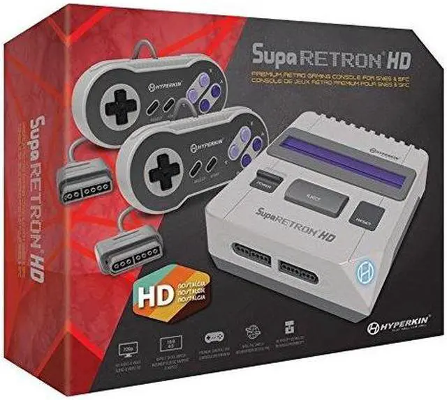 Alt view image 12 of 17 - Hyperkin SupaRetroN HD Gaming Console for Super NES/Super Famicom