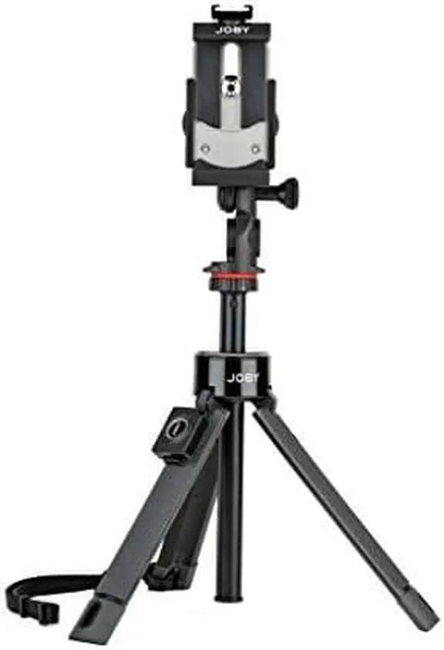 Alt view image 6 of 16 - JOBY GripTight PRO TelePod for Smartphones & Action Cameras, Black/Grey #JB01534