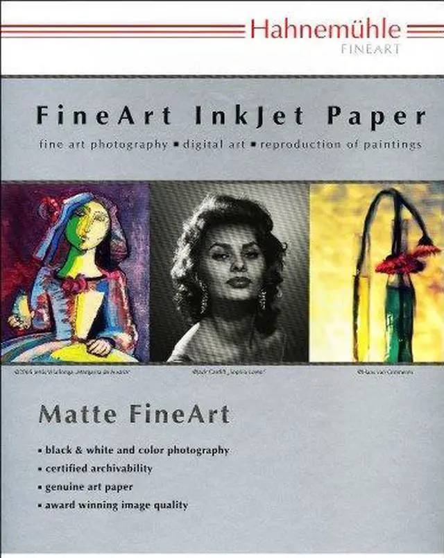 Alt view image 2 of 4 - Hahnemuhle Museum Etching Matte Fine Art Paper (13x19"), 25 Sheets #10641423