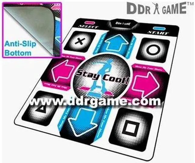 Main image of dance dance revolution ddrgame nonslip ps1 / ps2 dance pad