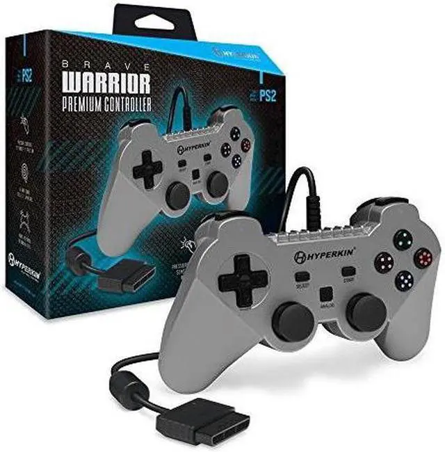 Main image of hyperkin brave warrior premium controller for ps2 silver