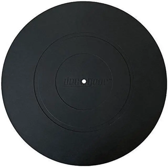 Alt view image 4 of 5 - Deco Gear Universal 12" Silicone Rubber Turntable Platter Mat