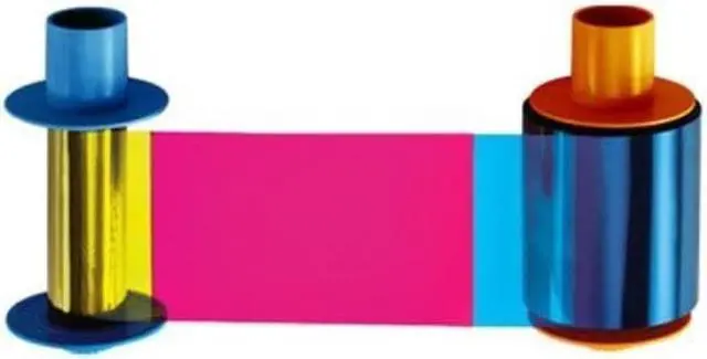 Alt view image 3 of 11 - Fargo Ribbon Cartridge - YMCKO