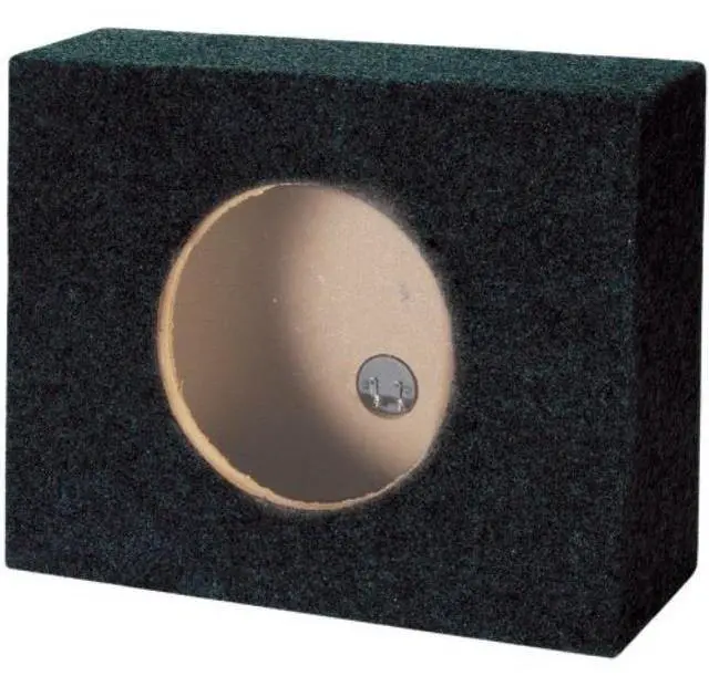 Alt view image 5 of 6 - GOLDWOOD TR10F Sealed 10" Single Slim Car Box Speaker Cabinet Truck SUV