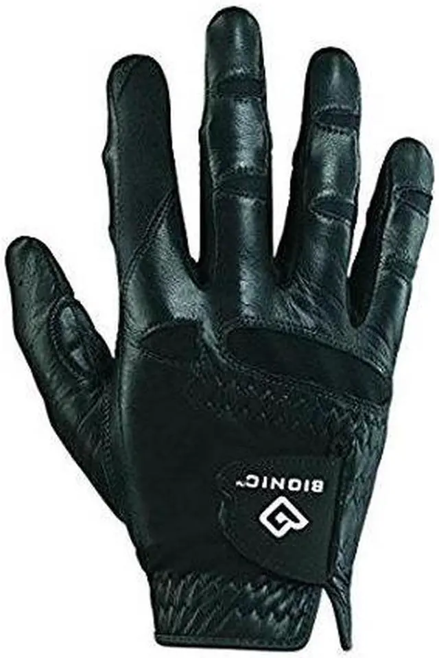 Alt view image 3 of 6 - Bionic Men's StableGrip Natural Fit Right Hand Golf Glove - 2XL - Black