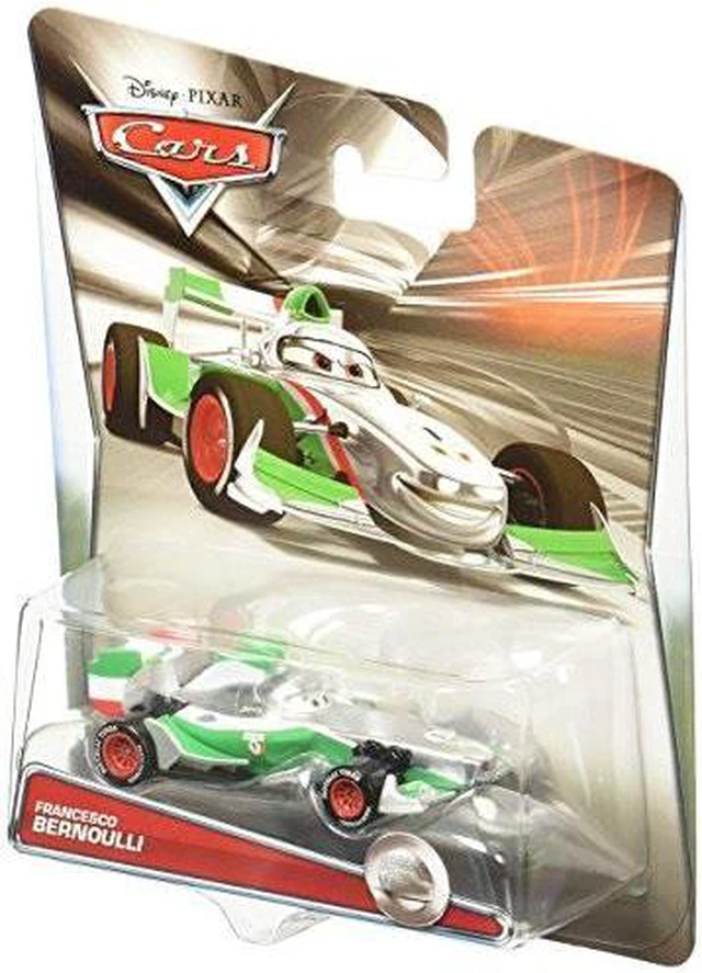 Main image of mattel disney pixar cars silver racer series bbn17 francesco bernoulli