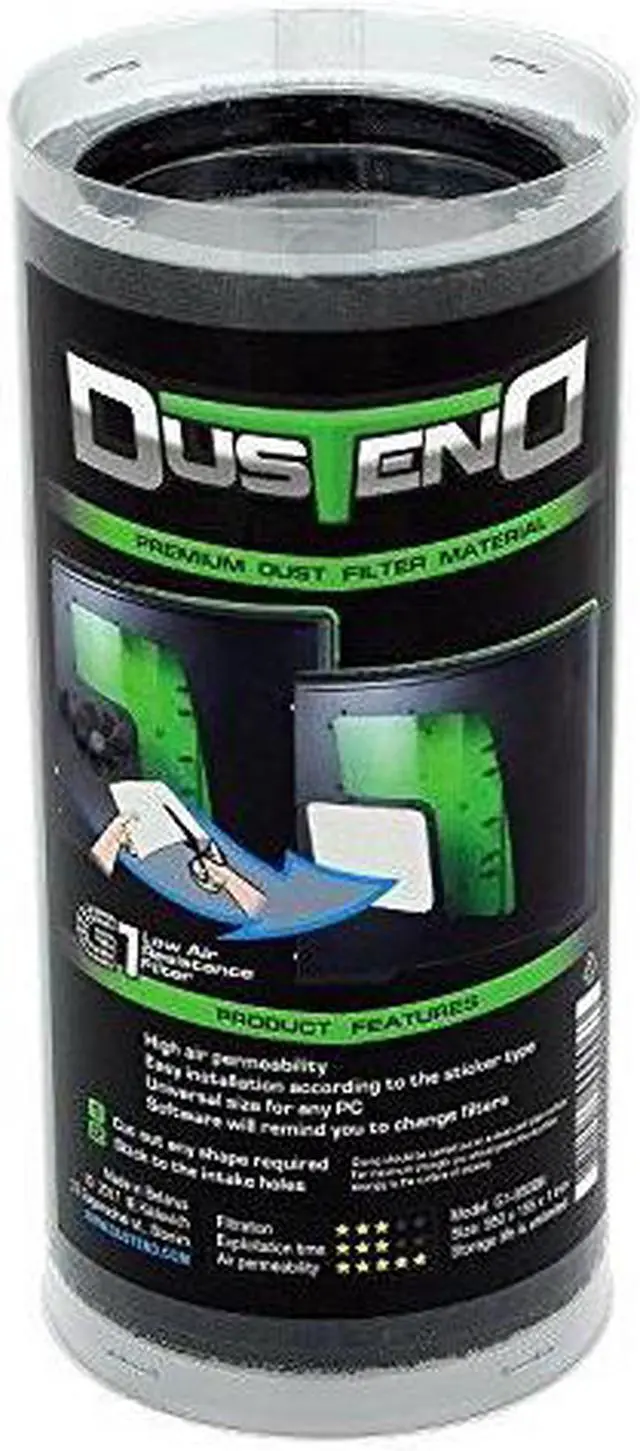 Alt view image 5 of 9 - DustEND G1 - Premium dust filter material for PC case/fan 950x155x1mm (Black)