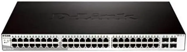 Alt view image 4 of 9 - D-LINK WebSmart 48-Port Gigabit Switch with 4 SFP (DGS-1210-52)