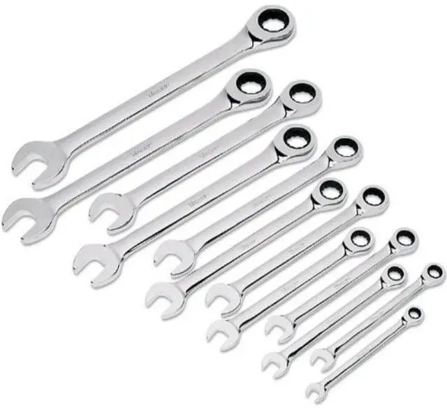Alt view image 3 of 3 - Titan 17355 12-Piece Ratcheting Combination Wrench Set