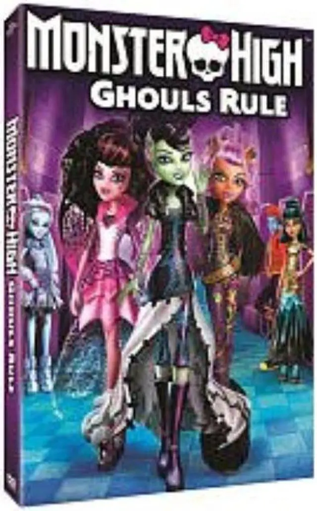 Alt view image 4 of 5 - Monster High Ghouls Rule Widescreen DVD