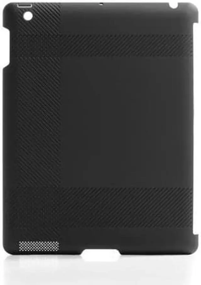 Alt view image 3 of 3 - Bluelounge Design Shell Tartan Hard Case for Apple iPad 2 SL-2T-BL (Black)