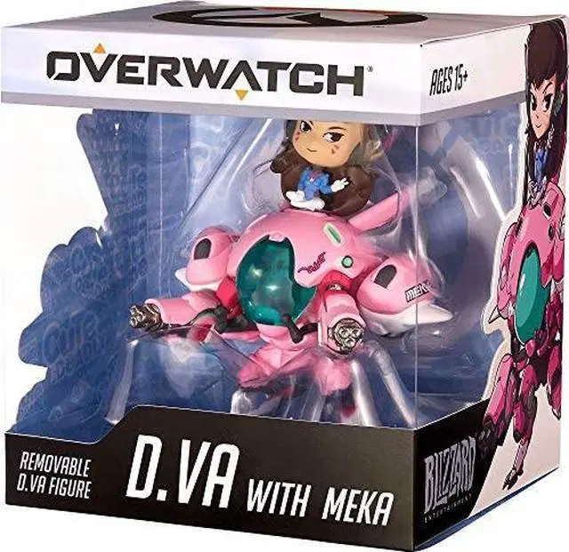 Main image of overwatch cute but deadly d.va with meka figure