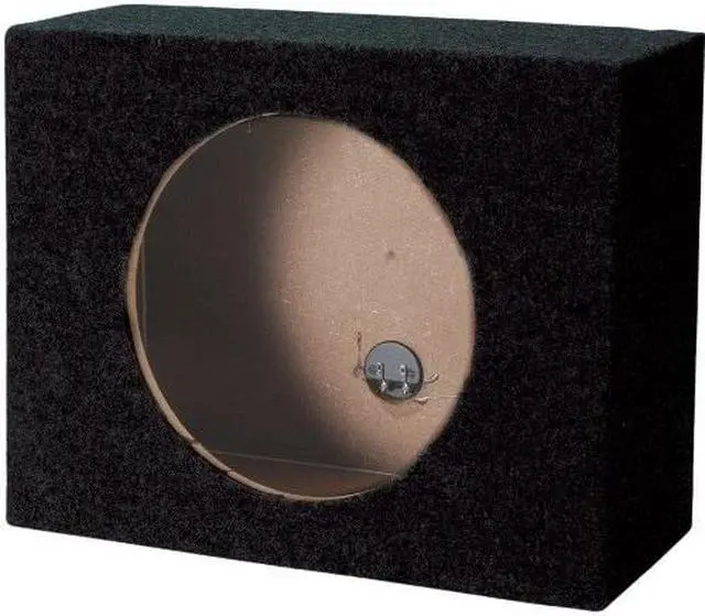 Alt view image 5 of 6 - GOLDWOOD TR12F Sealed 12" Single Slim Car Box Speaker Cabinet Truck SUV