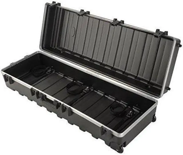 Alt view image 11 of 14 - SKB Cases 48x16x12 Rail Pack Utility Case with Wheels, No Foam 48-1/4 x 16 x 12-