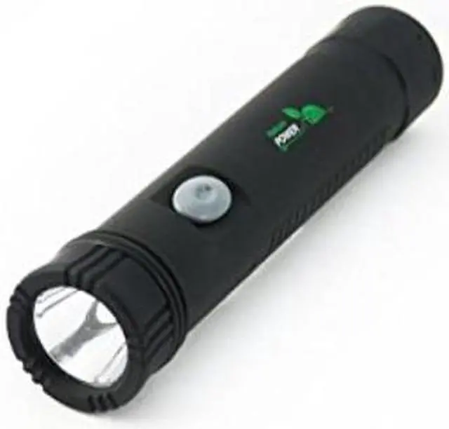 Alt view image 3 of 4 - Nature Power 3-Watt LED Tactical Rechargeable Flashlight with Integrated 4500mAh Powerbank for Charging Portable Devices