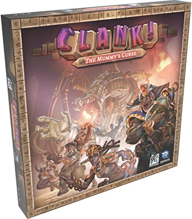 Alt view image 7 of 9 - Clank! The Mummy's Curse Deck Building Strategy Board Game Renegade Studios RGS0808