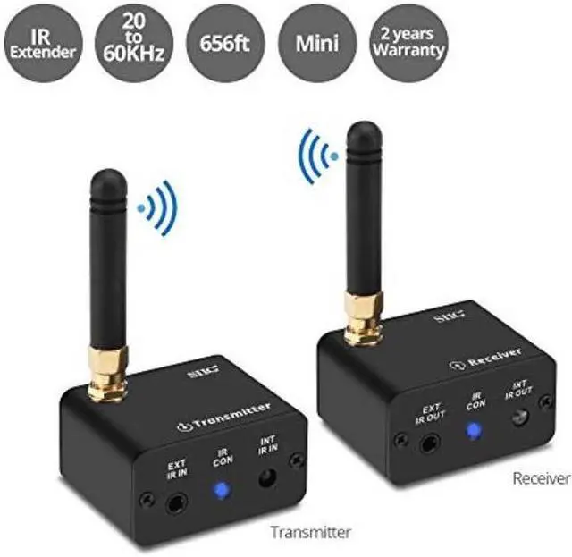 Alt view image 2 of 11 - Siig Wireless IR Signal Extender Kit (CE-RC0111-S1)
