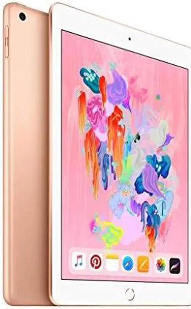 Alt view image 9 of 19 - Apple iPad 2018 9.7" Tablet (6th Generation, 128GB, Wi-Fi Only, Gold)