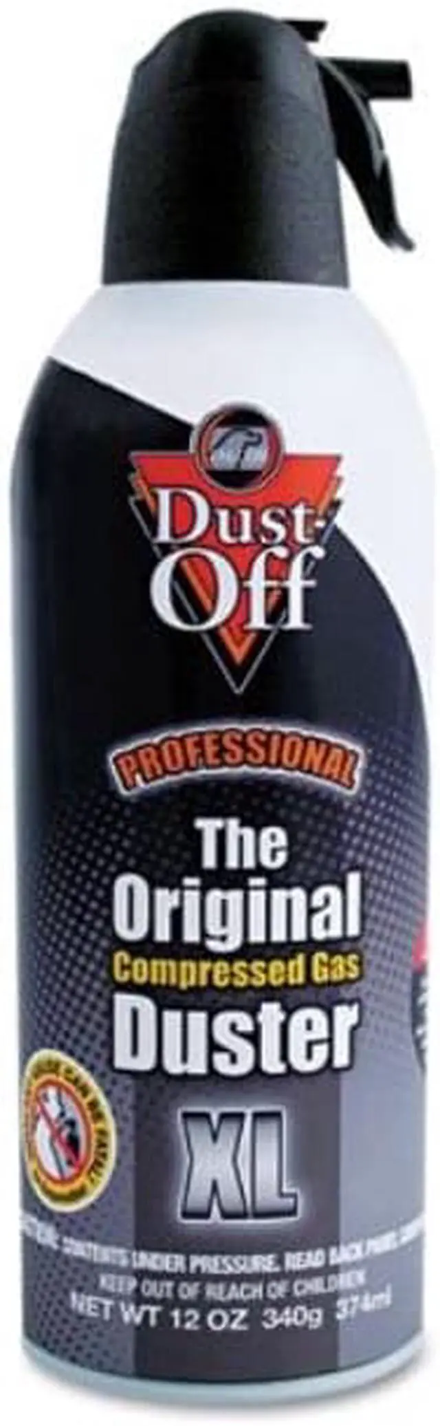 Alt view image 6 of 13 - Disposable Compressed Air Duster, 12 oz Can
