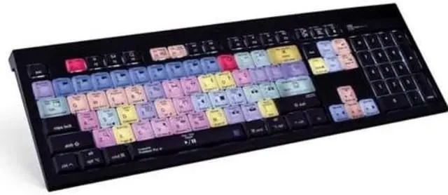 Alt view image 2 of 2 - LogicKeyboard Astra Series Adobe Premiere Pro CC Mac Backlit Keyboard