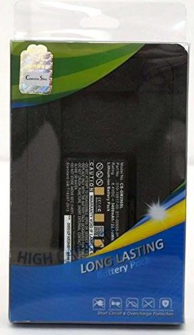 Main image of extended 3400mah battery for garmin gpsmap 276c 296 376c 378 396 478 495 496