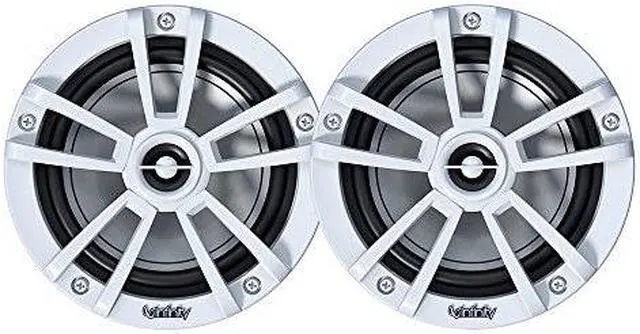 Main image of Infinity INF622MLW 6.5" Round 225 Watt RGB LED Illuminated Marine Speakers - White (Pair)