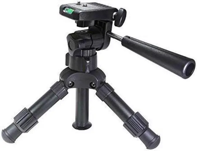 Alt view image 5 of 18 - Vidpro Heavy Duty Table Top Tripod with 3-Way Pan Head TT-12