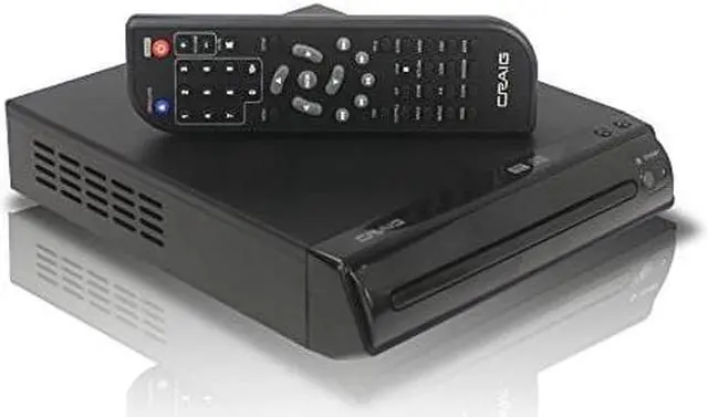 Alt view image 6 of 17 - CRAIG CVD401A Compact HDMI DVD Player with Remote in Black