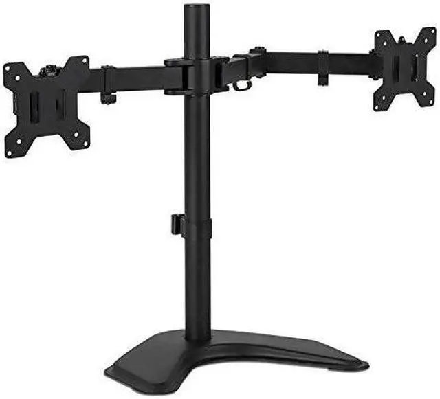 Alt view image 7 of 17 - Mount-It! Dual Monitor Stand | Fits Up to 32" Screens | Full Motion Arms