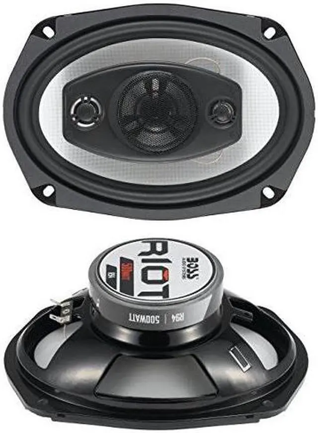 Main image of boss audio r94 500 watt per pair, 6 x 9 inch, full range, 4 way car speakers sold in pairs