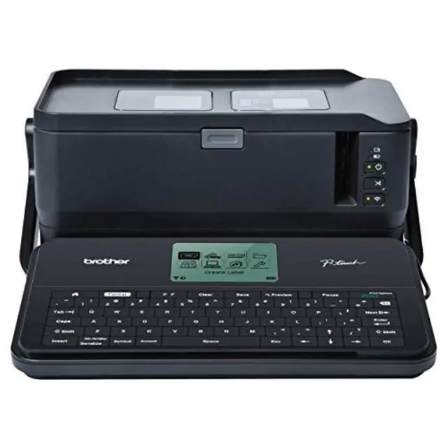 Alt view image 5 of 20 - Brother P-touch PTD800W Thermal Transfer Printer - Desktop - Label Print