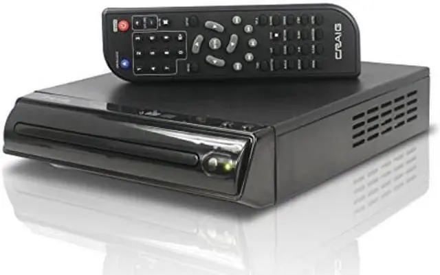 Alt view image 5 of 14 - Craig Electronics CVD512a Compact DVD/JPEG/CD-R/CD-RW/CD Player with Remote Control