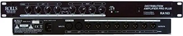 Alt view image 2 of 6 - ROLLS RA163 Distribution Amplifier