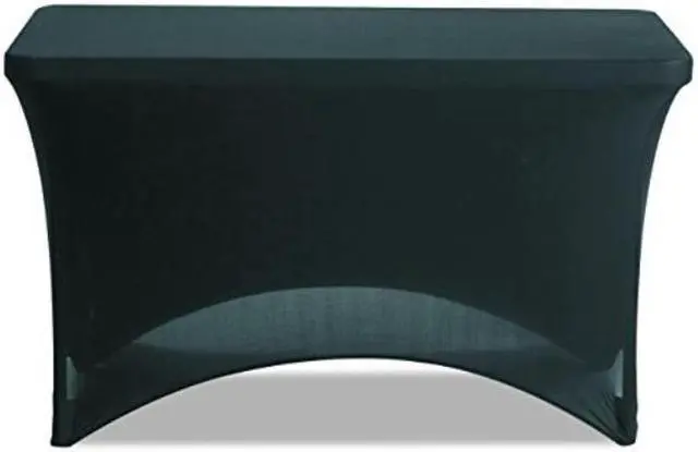 Alt view image 3 of 15 - iGear Fabric Table Cover Polyester/Spandex 24 x 48 Black 16511