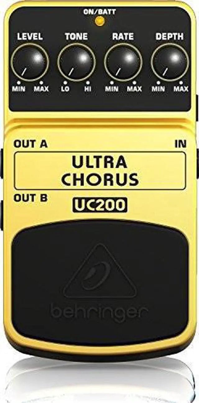 Main image of behringer uc200 ultimate stereo chorus instrument effects pedal