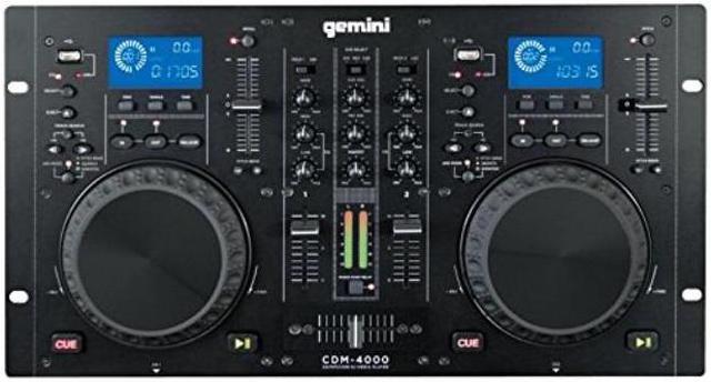 gemini cdm4000 dual cd/mp3/usb mixer combo player new Pro Sound