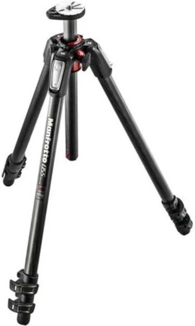Alt view image 15 of 17 - Manfrotto 055 3-Section Carbon Fiber Tripod with Horizontal Column