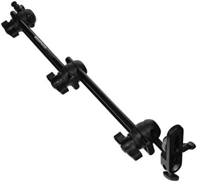 Alt view image 3 of 10 - Manfrotto 396B-2 2-Section Double Articulated Arm with Camera Bracket