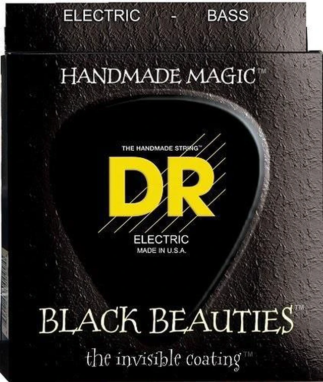 Alt view image 4 of 11 - DR Strings BKB-50 Black Beauty Heavy Bass Strings