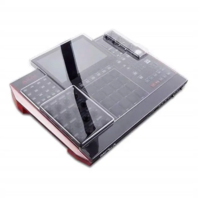 Alt view image 9 of 11 - Decksaver Clear Polycarbonate Cover for Akai MPC X Sequencer
