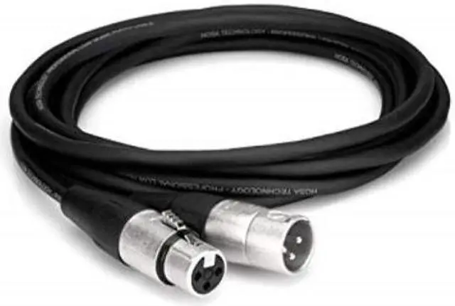 Alt view image 3 of 7 - Pro Balanced Interconnect, REAN XLR3F to XLR3M, 15 ft