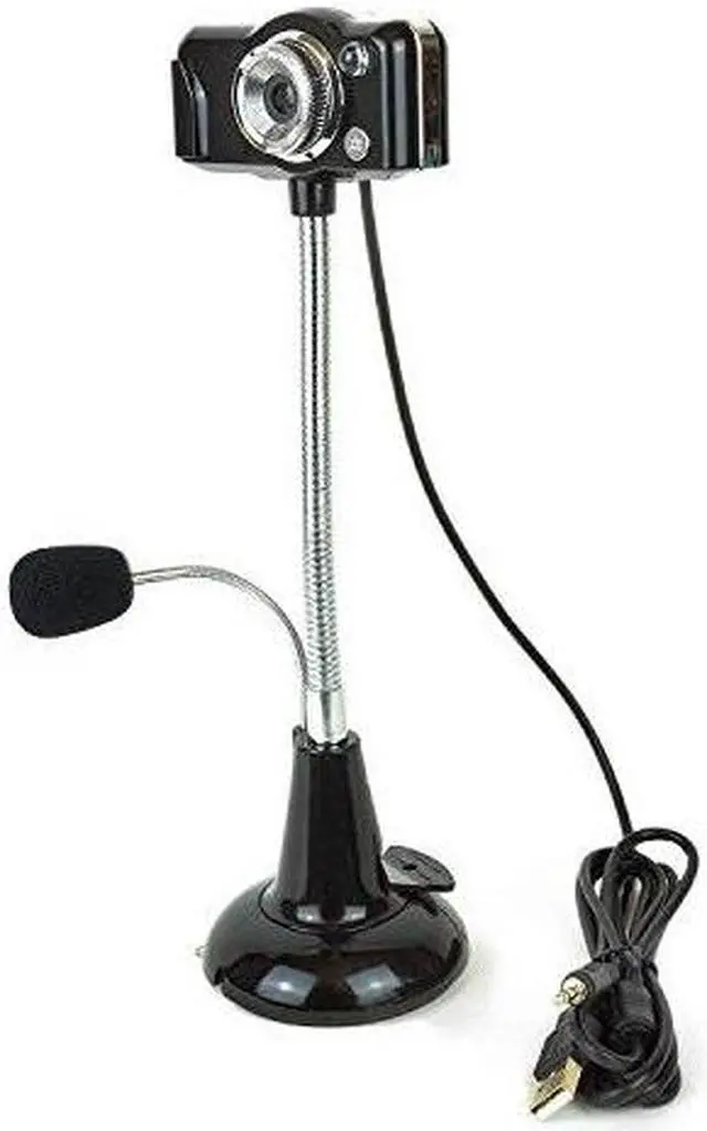 Alt view image 2 of 15 - hamilton buhl superflix 720p hd webcam with gooseneck stand