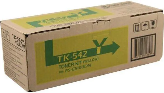 Alt view image 7 of 10 - Kyocera Mita TK-542Y Toner Cartridge - Yellow