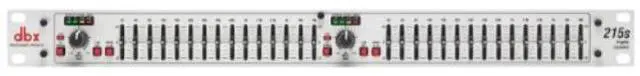 Alt view image 5 of 15 - dbx 215s Dual Channel 15-Band Equalizer (New)
