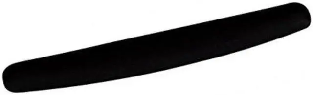 Alt view image 2 of 3 - 3M Foam Wrist Rest , Black, Antimicrobial Product Protection (WR209MB)